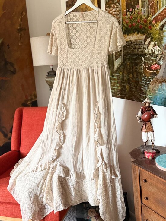 FP Movement by Free People Dresses & Skirts - Free People Cream Lace Maxi Dress XS. $108